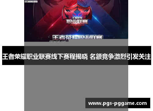 王者荣耀职业联赛线下赛程揭晓 名额竞争激烈引发关注